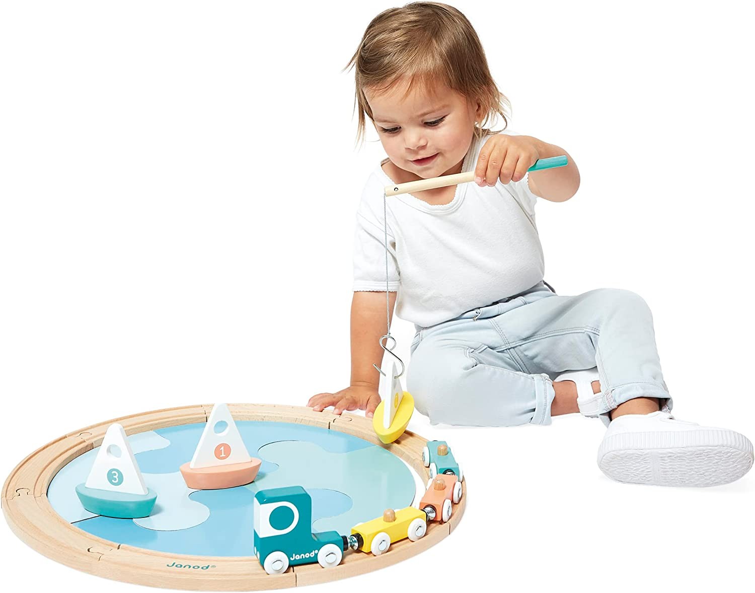 Sailboat Circuit Construction Set - Bolid - Janod J04629