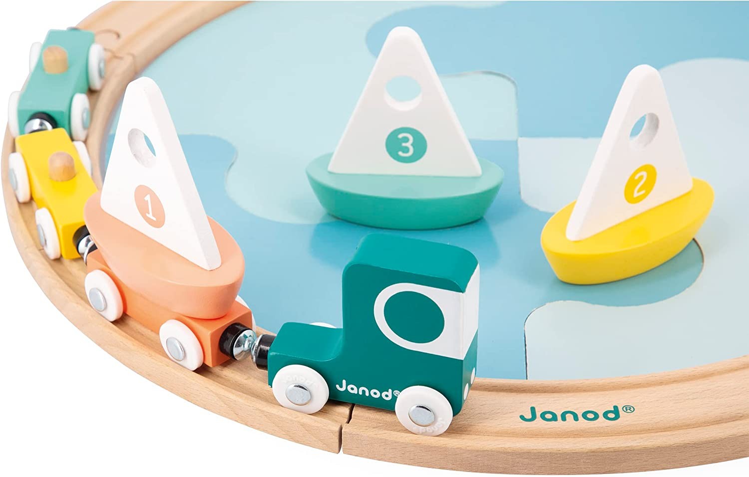 Sailboat Circuit Construction Set - Bolid - Janod J04629