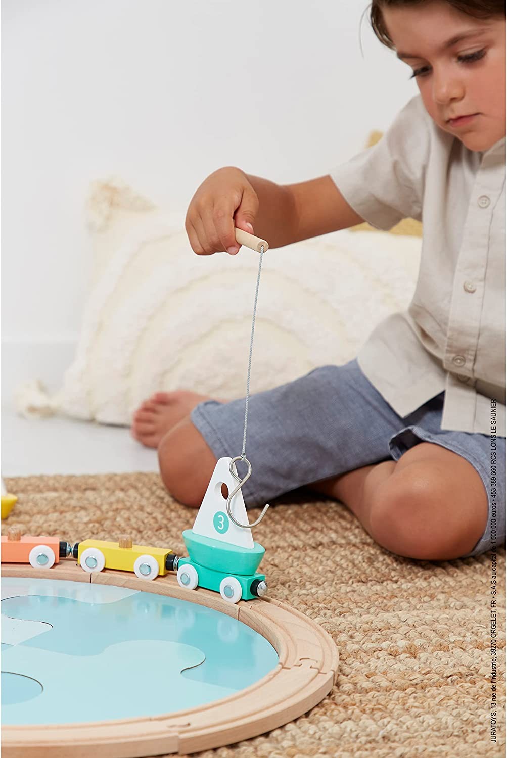 Sailboat Circuit Construction Set - Bolid - Janod J04629