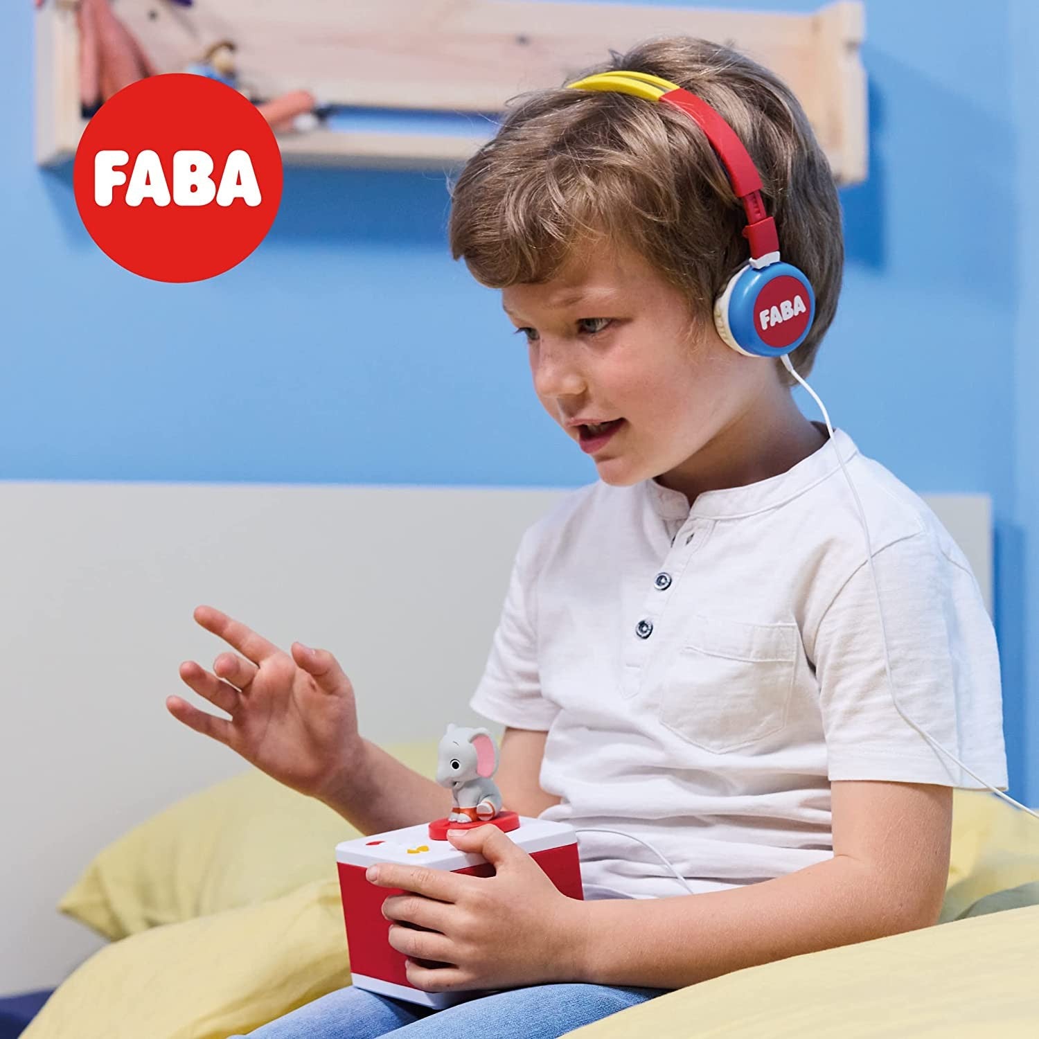 Auriculares on-ear para niñas y niños: cómodos y plegables con volumen limitado a 85db- faba hpw40001