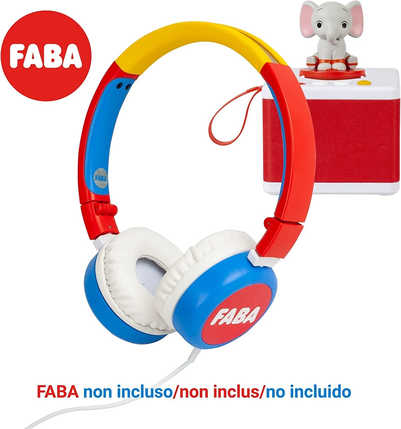 Auriculares on-ear para niñas y niños: cómodos y plegables con volumen limitado a 85db- faba hpw40001
