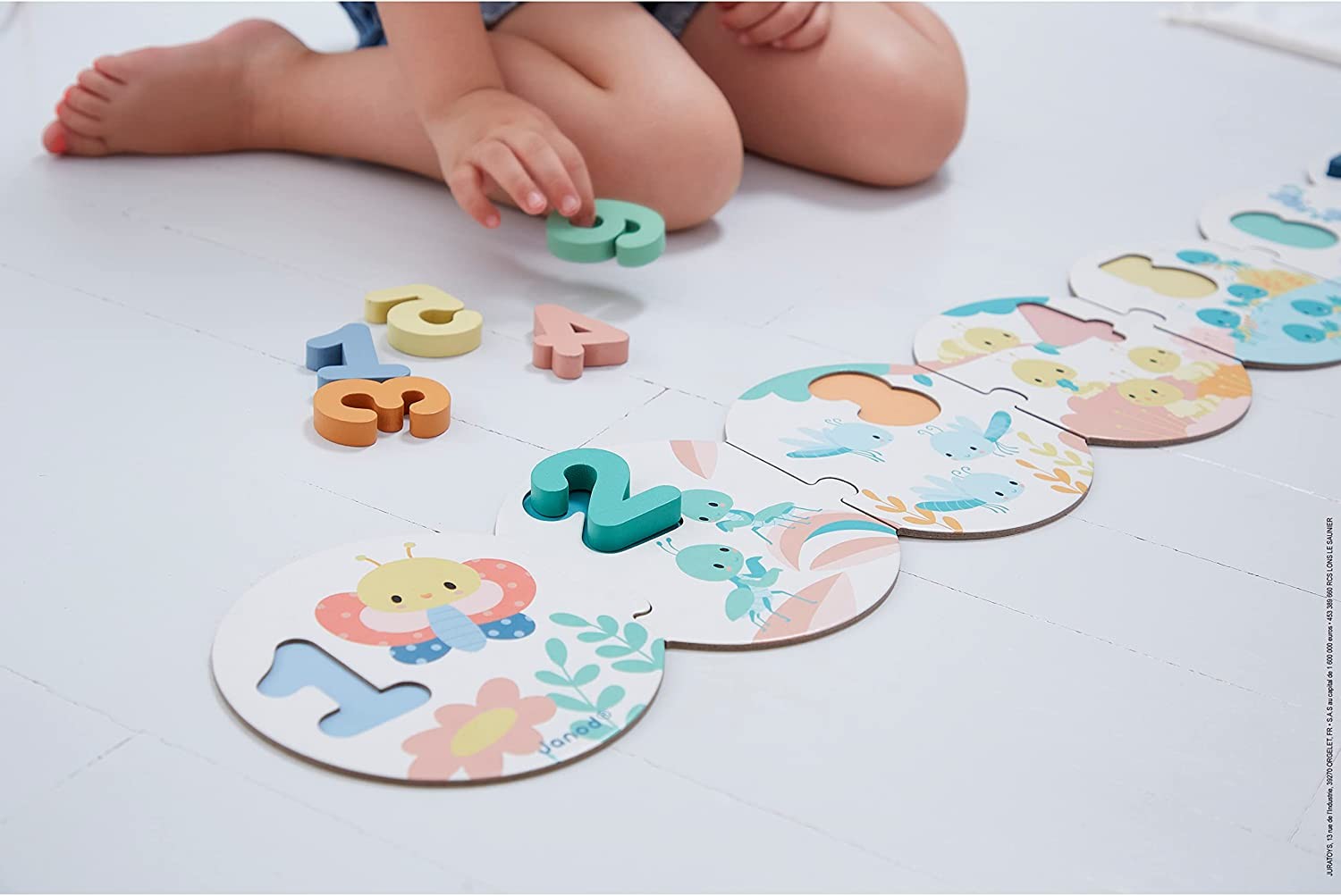 Puzle mis primeros números - pure - janod j08042