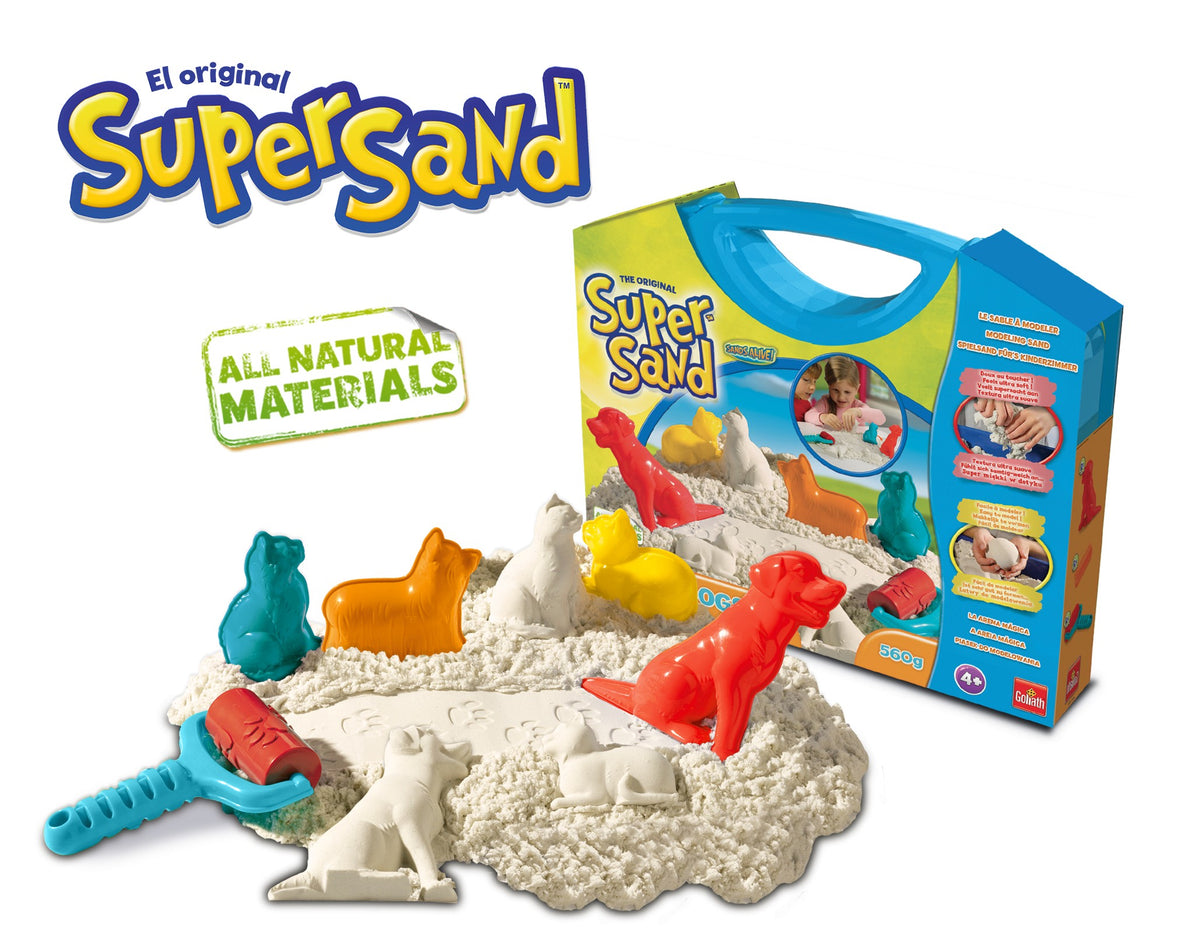 Super Science Sand Super Sand Animales Goliath | Arena Cinética Moldeable Figuras Niños ...