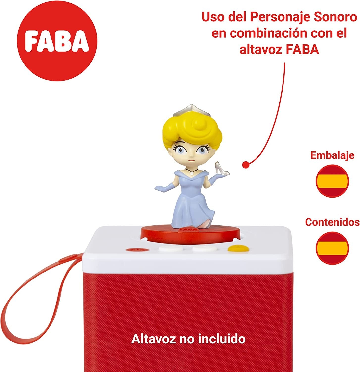 El personaje sonoro de faba que te cuenta la cenicienta y una historia mágica - ffe10001