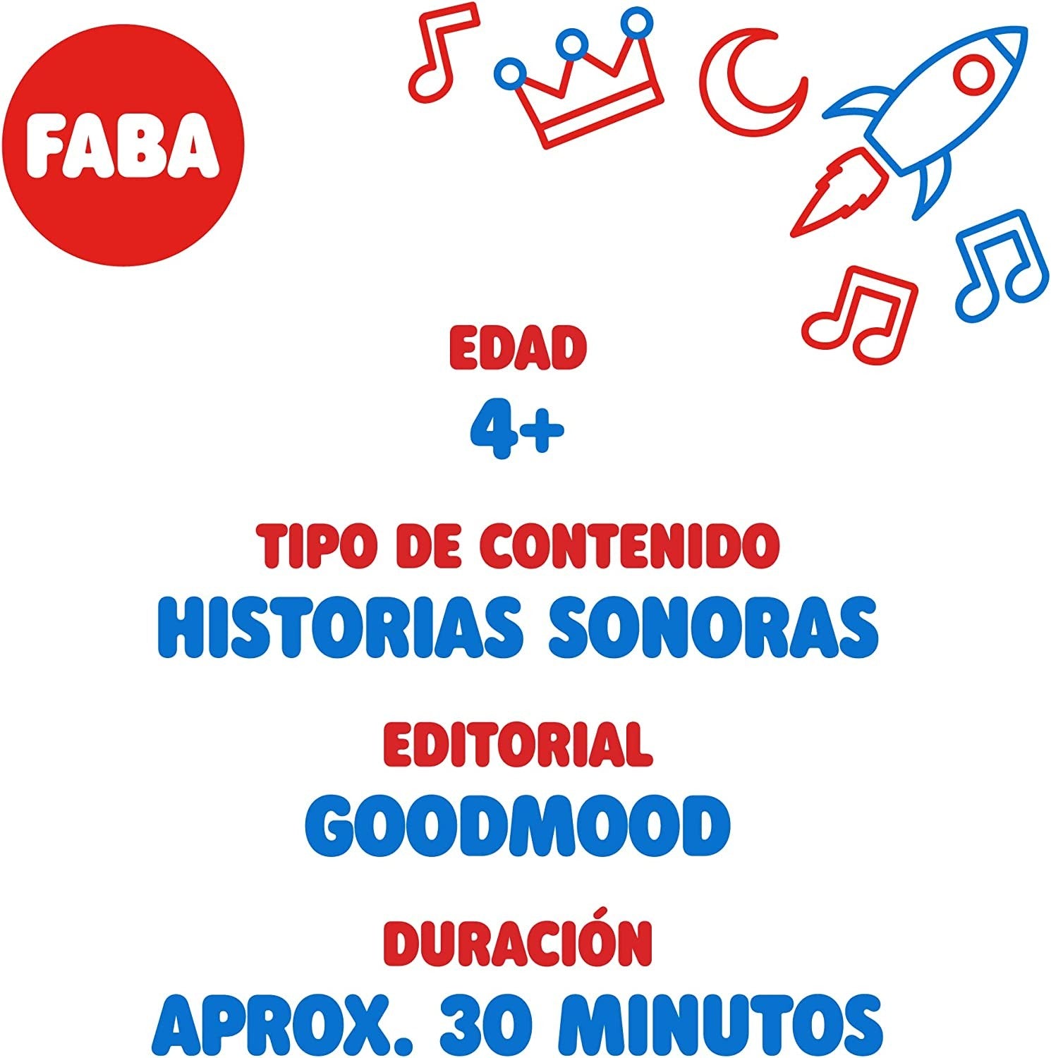 El personaje sonoro de faba que te cuenta la cenicienta y una historia mágica - ffe10001