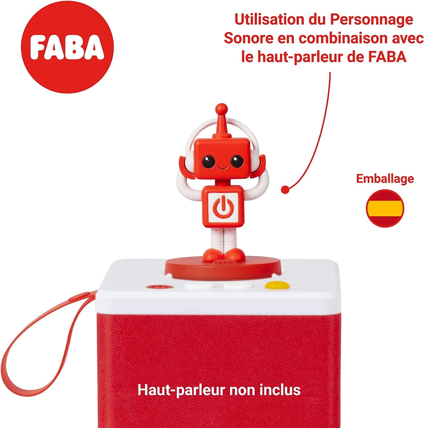 FABA-Personaje sonoro, el altavoz que se transforma en diferentes personajes - FFL50001