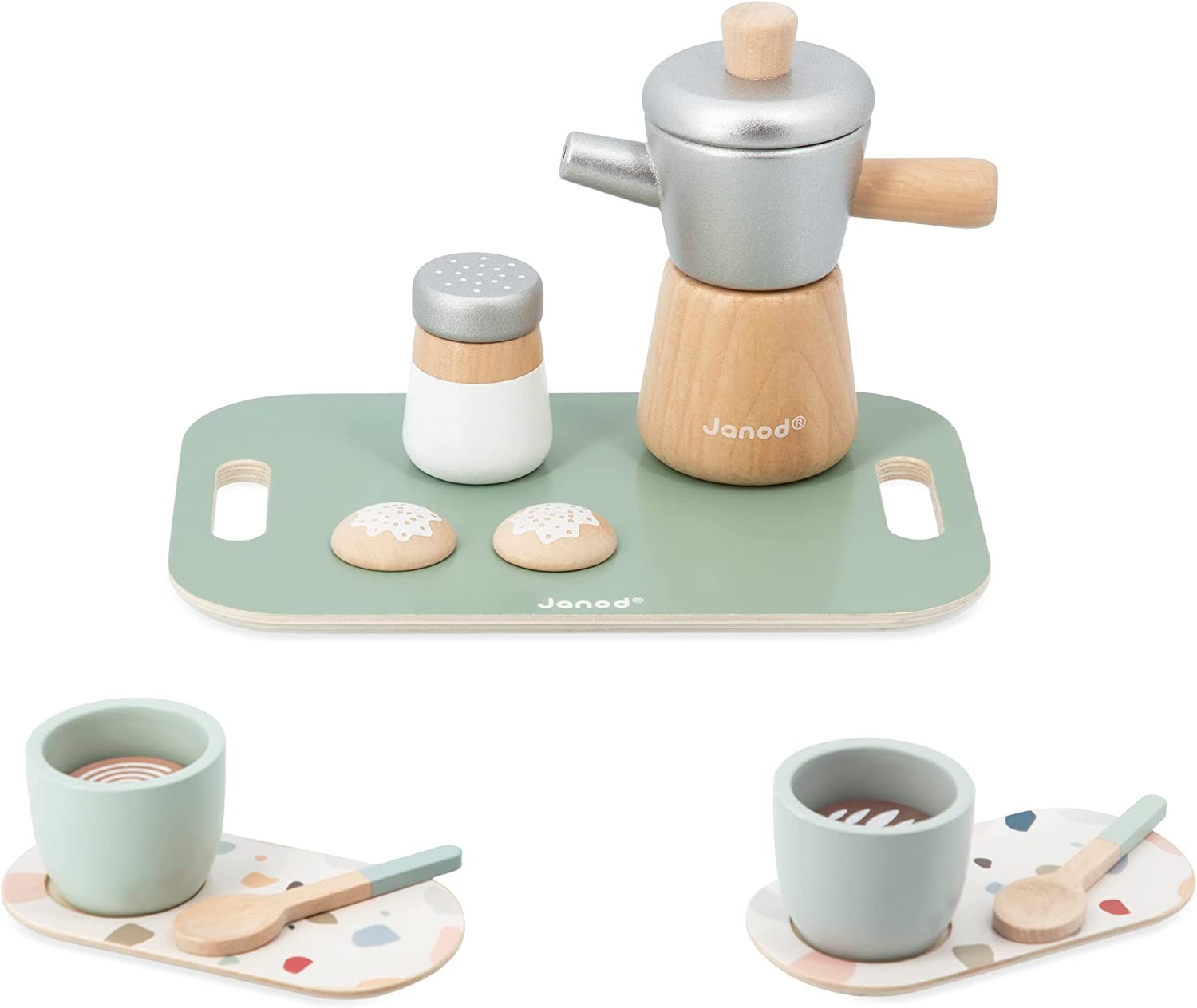 Juego de café de madera - Janod J06630