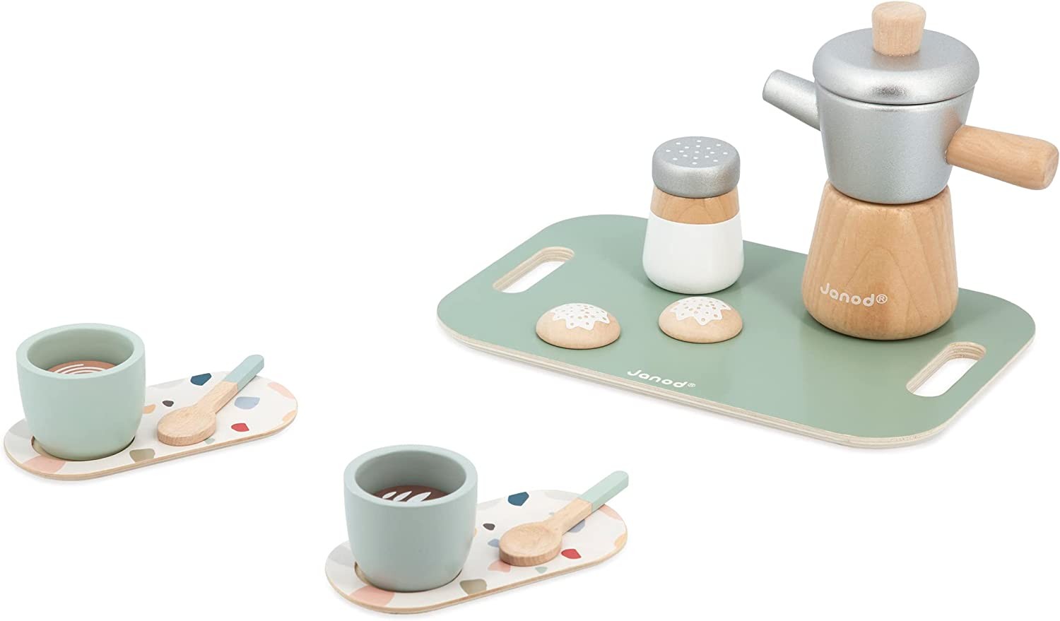 Juego de café de madera - Janod J06630
