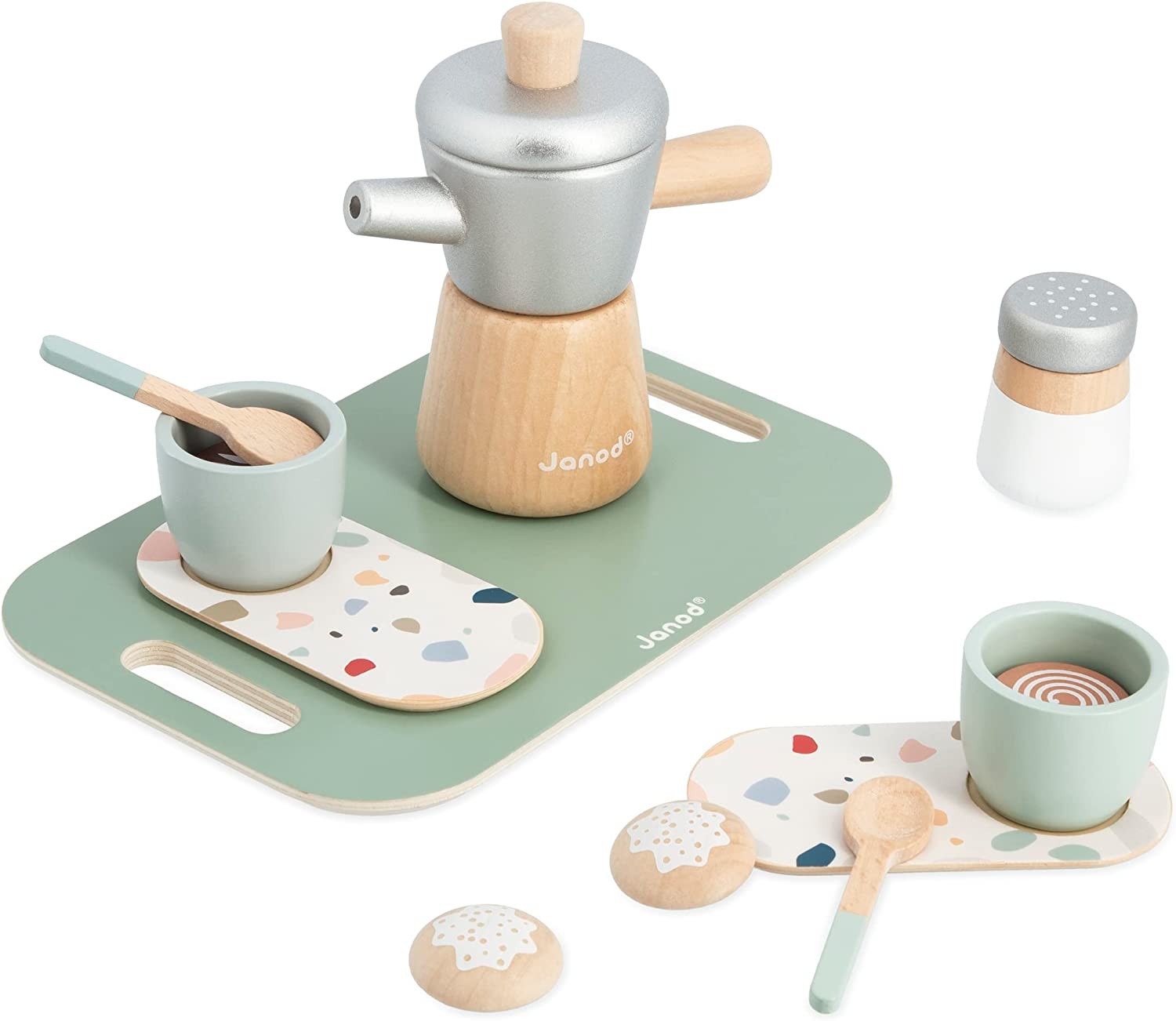 Juego de café de madera - Janod J06630