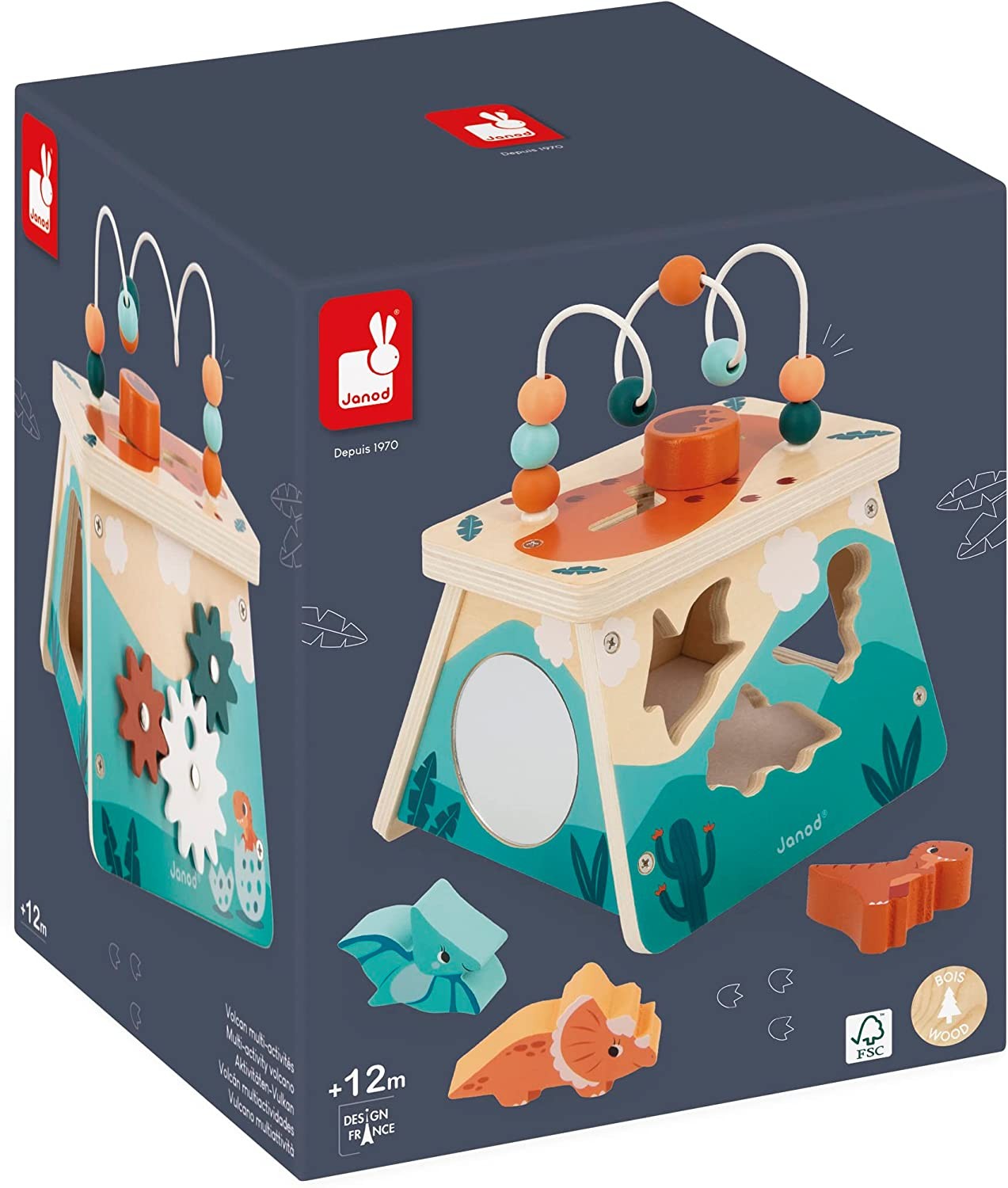 Juego multiactividades de madera Janod - J05827