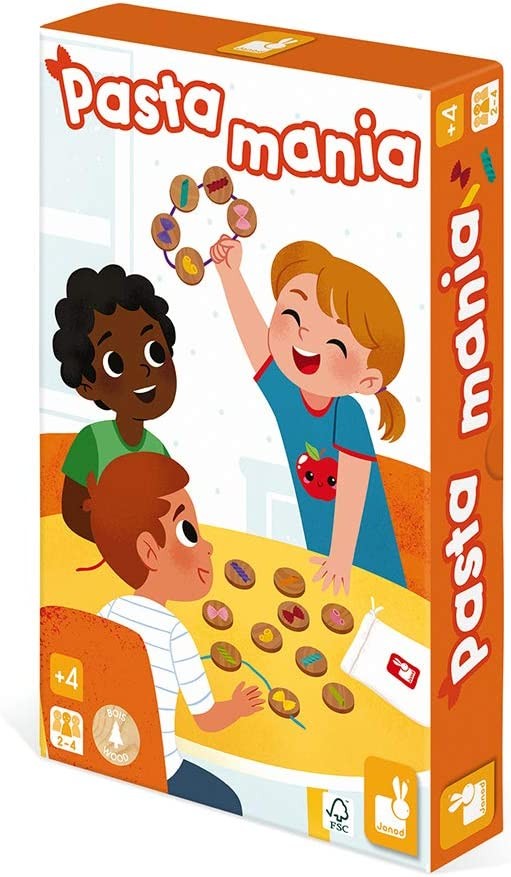 Juego de mesa de madera Pasta Mania - Janod J02638