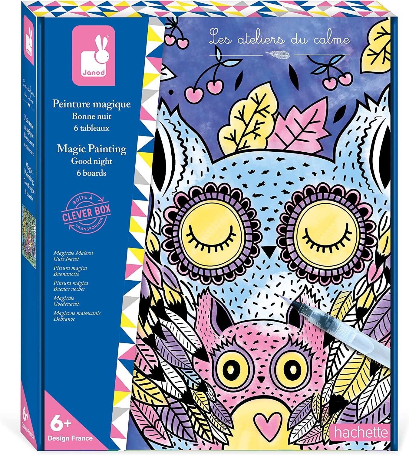 Kit creativo Pintura mágica Buenas noches - Janod J07875