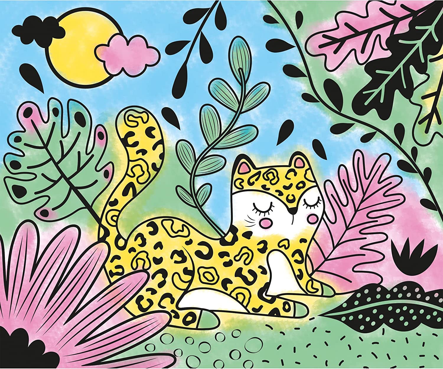 Kit creativo Pintura mágica Buenas noches - Janod J07875