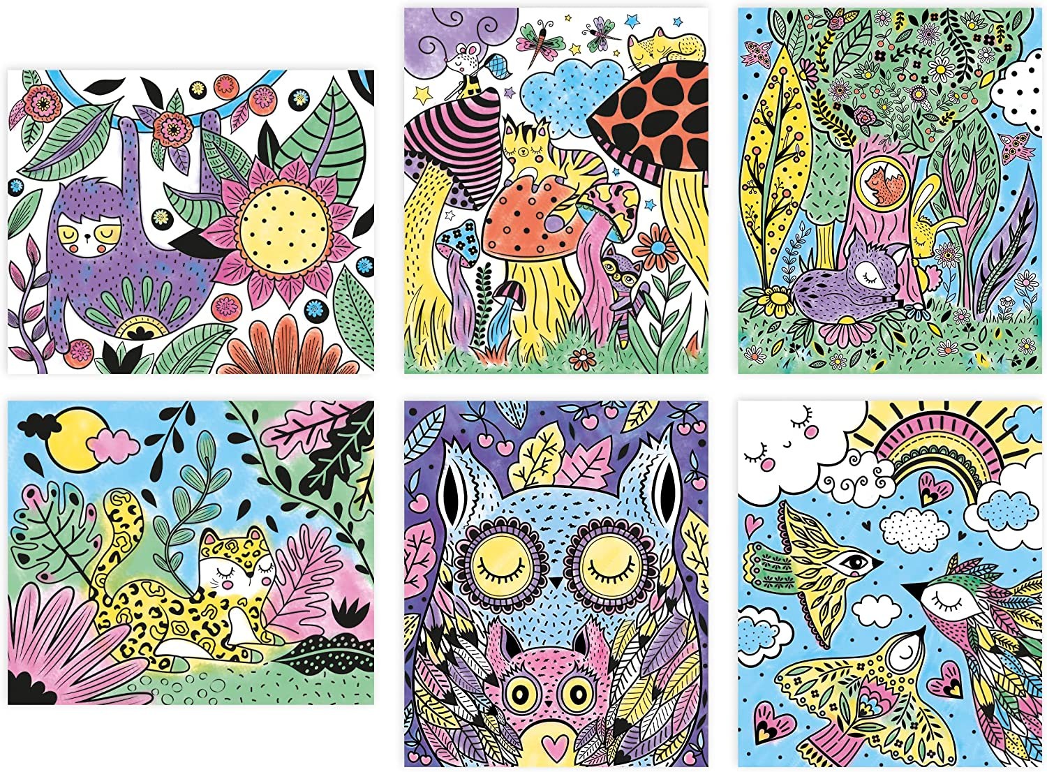 Kit creativo Pintura mágica Buenas noches - Janod J07875