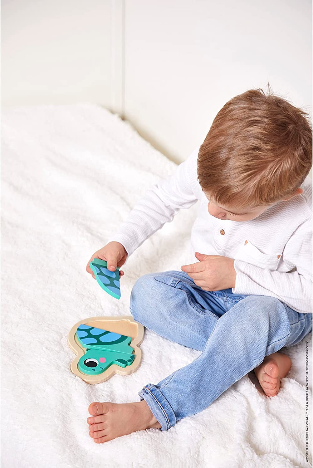 4 Wooden Garden Puzzles - Janod J07116