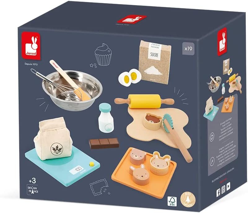 Juego de imitación Mi taller de pastelería - Janod J06618