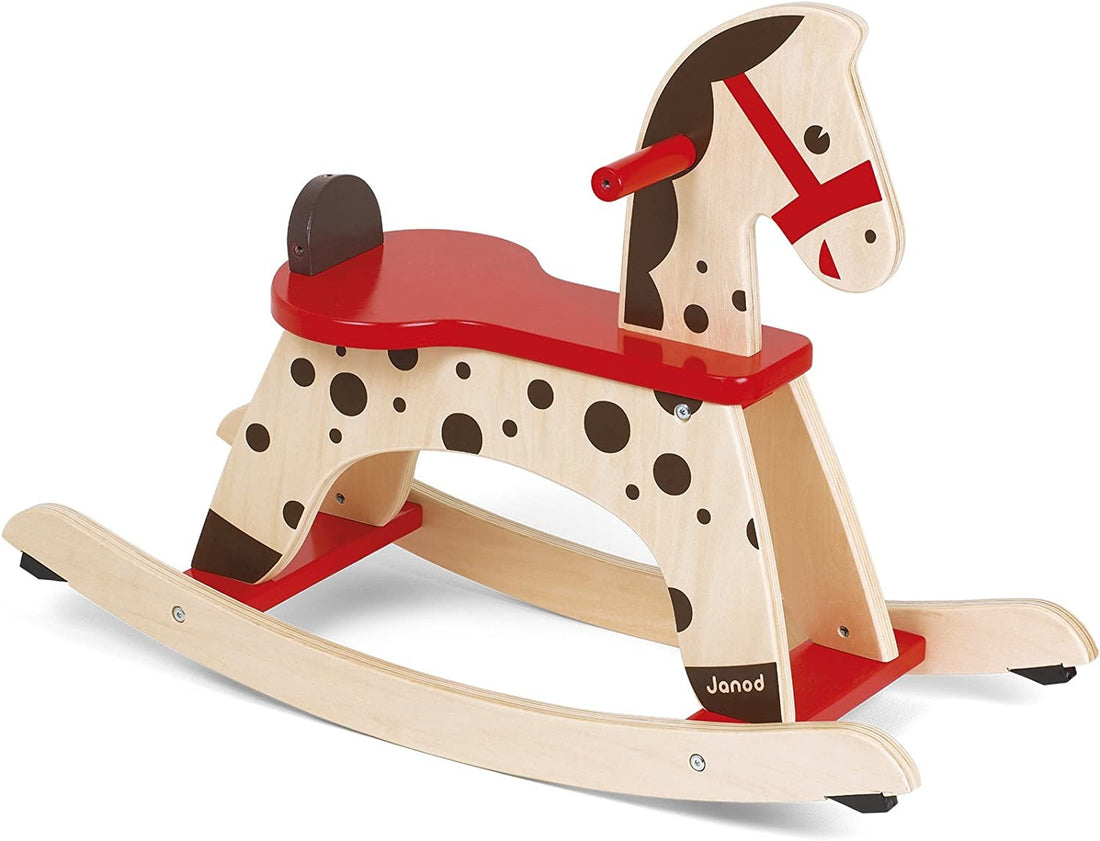Balancín de madera Caballo Caramelo - J05984