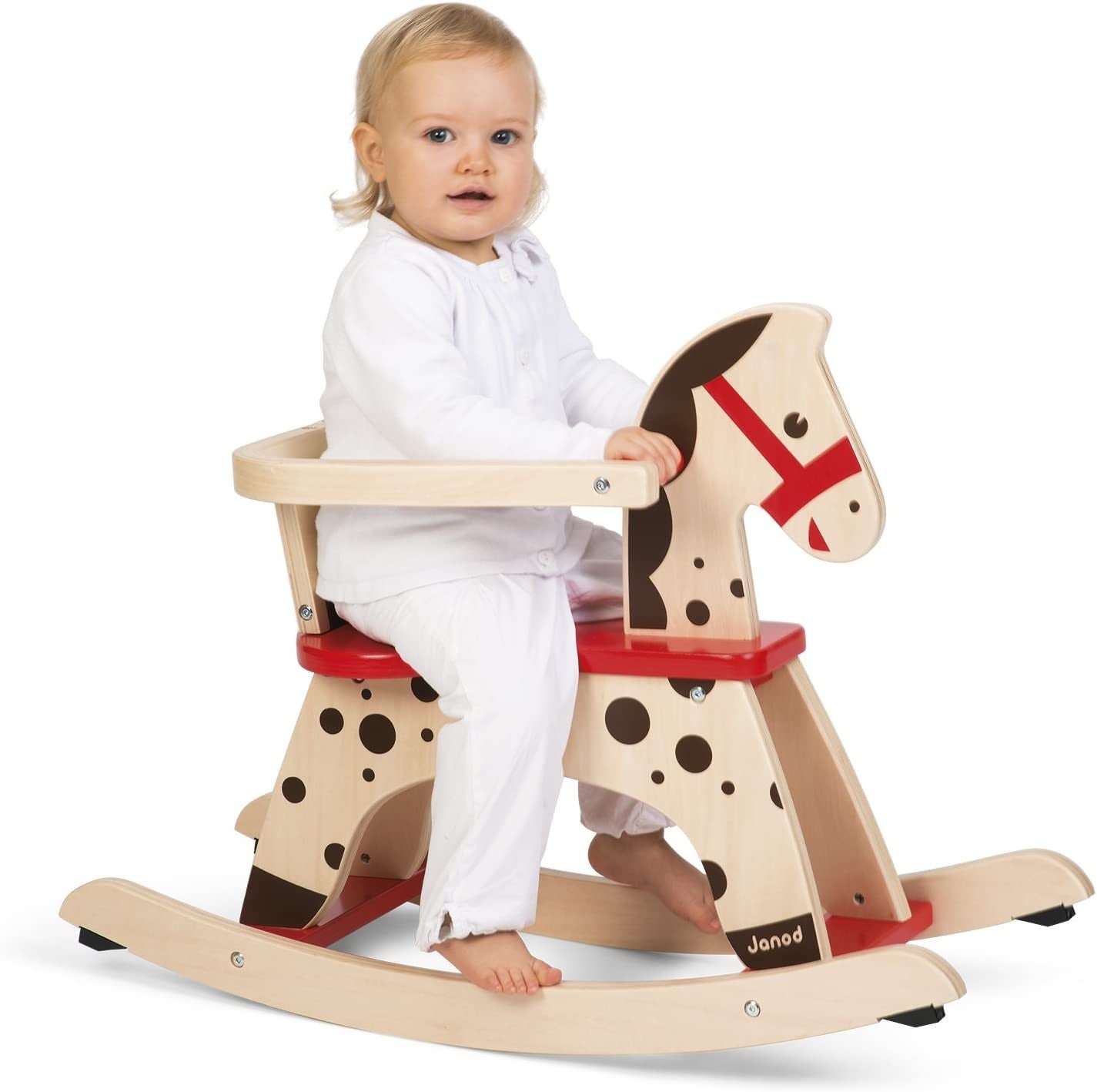 Balancín de madera Caballo Caramelo - J05984
