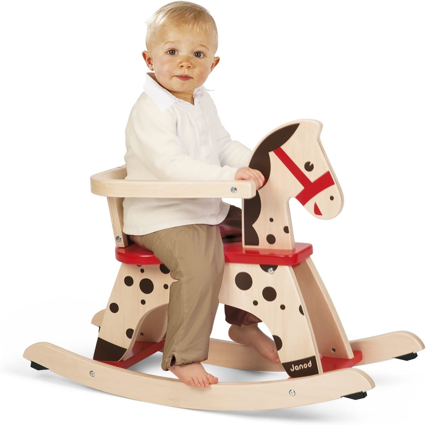 Balancín de madera Caballo Caramelo - J05984
