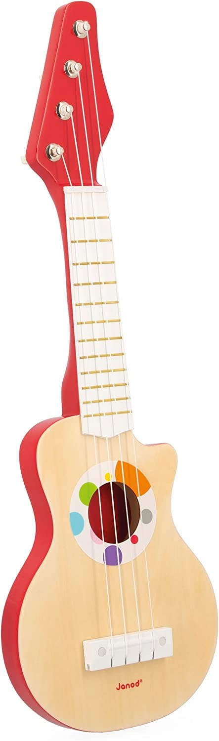 Guitarra infantil de madera Rock Confetti - Janod J07644