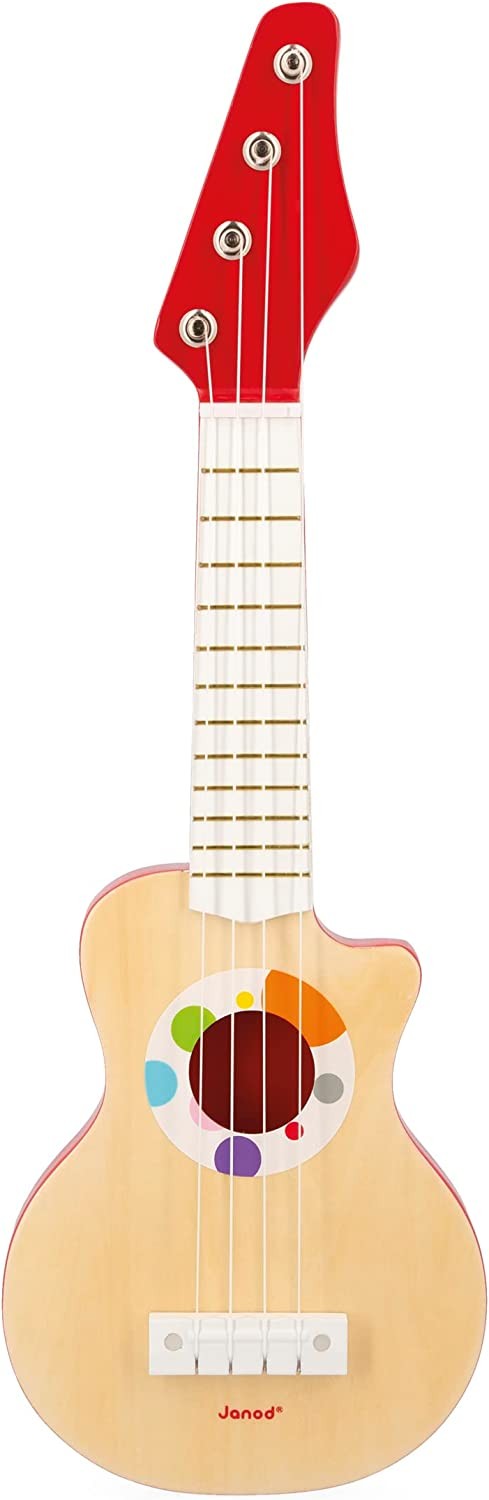 Guitarra infantil de madera Rock Confetti - Janod J07644