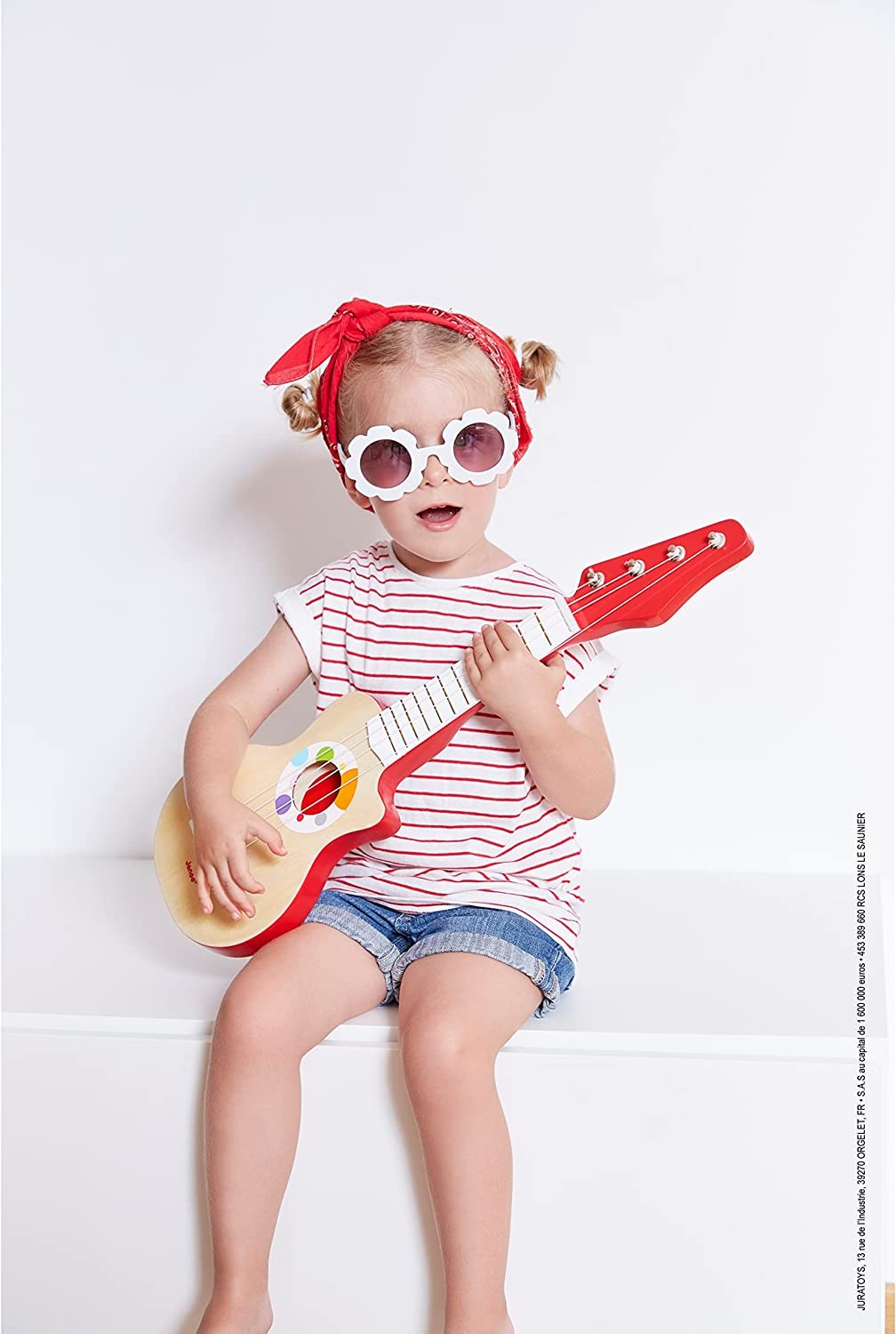 Guitarra infantil de madera Rock Confetti - Janod J07644