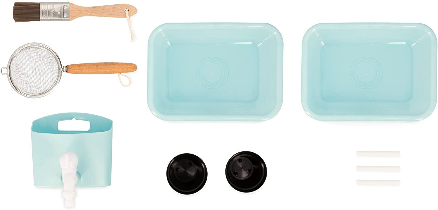 Cocina infantil para exteriores de madera Muddy Lab - Janod J06632