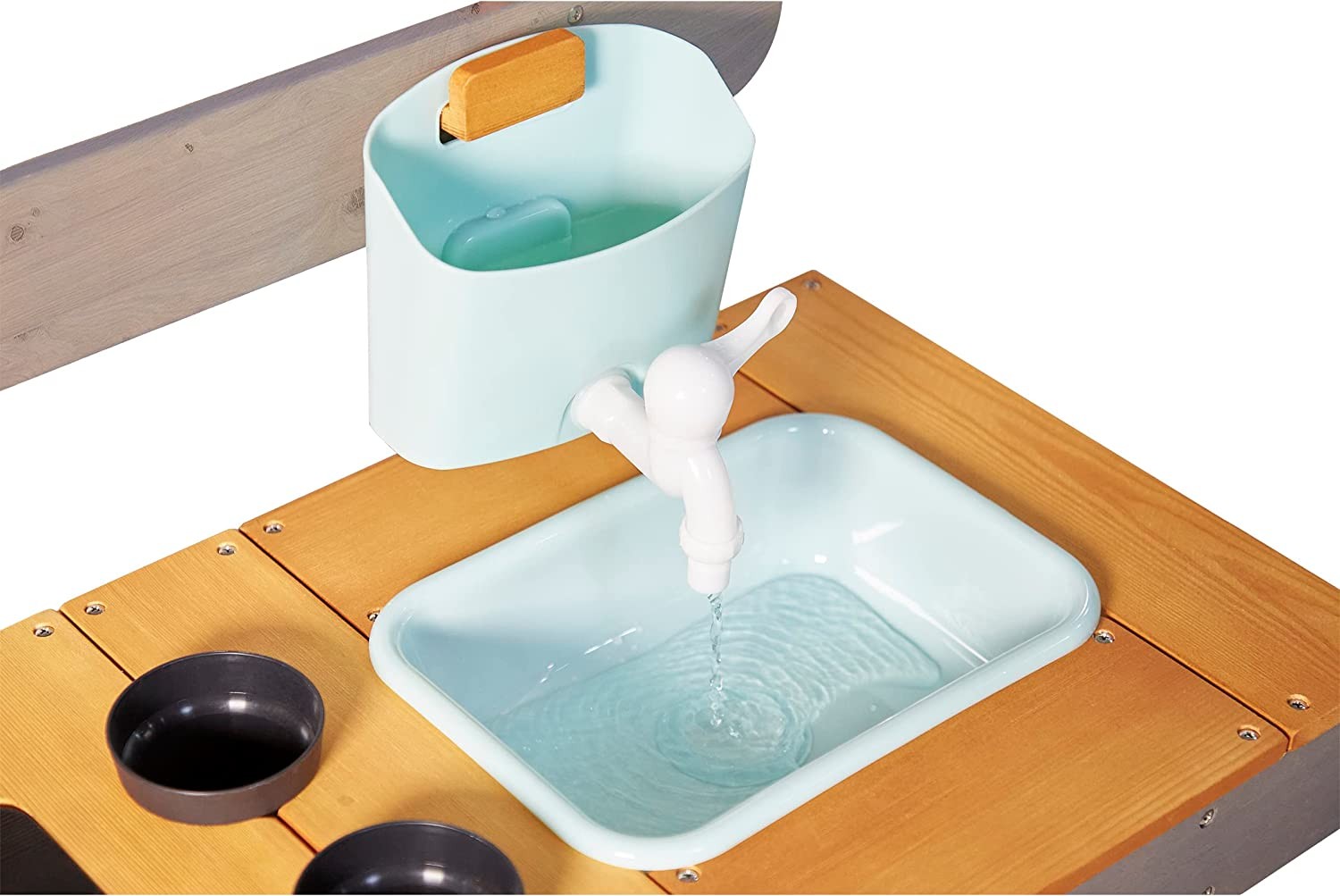 Cocina infantil para exteriores de madera Muddy Lab - Janod J06632