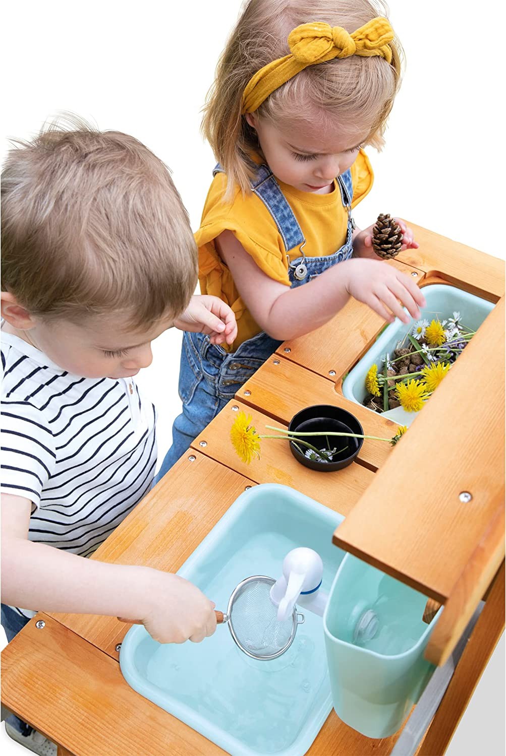 Cocina infantil para exteriores de madera Muddy Lab - Janod J06632