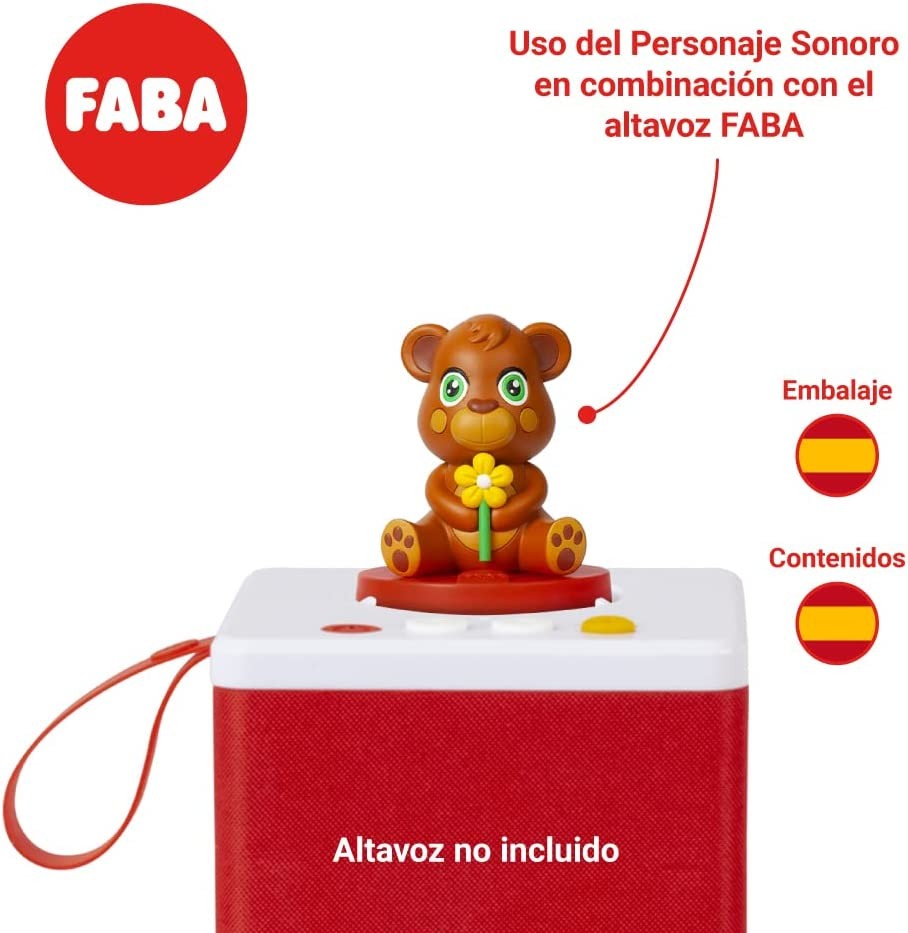 Personaje sonoro de faba canta y baila con nino - faba ffl30006