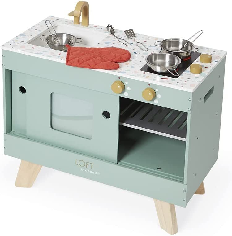 Cocina infantil de madera Loft - Janod J06556