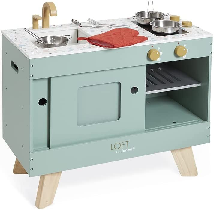 Cocina infantil de madera Loft - Janod J06556