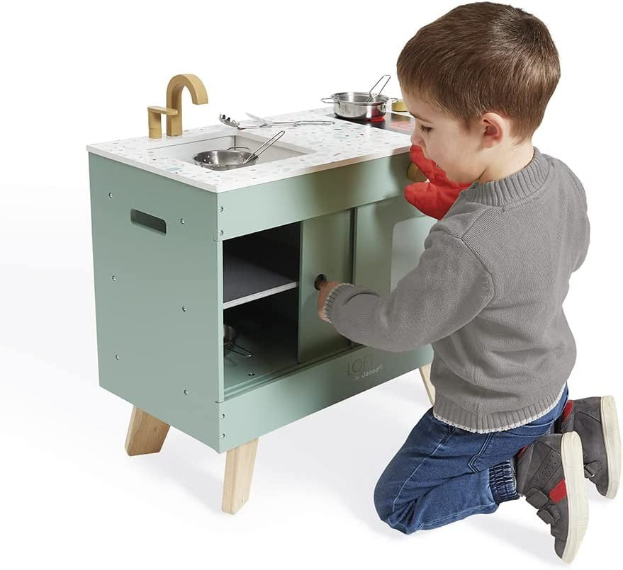 Cocina infantil de madera Loft - Janod J06556