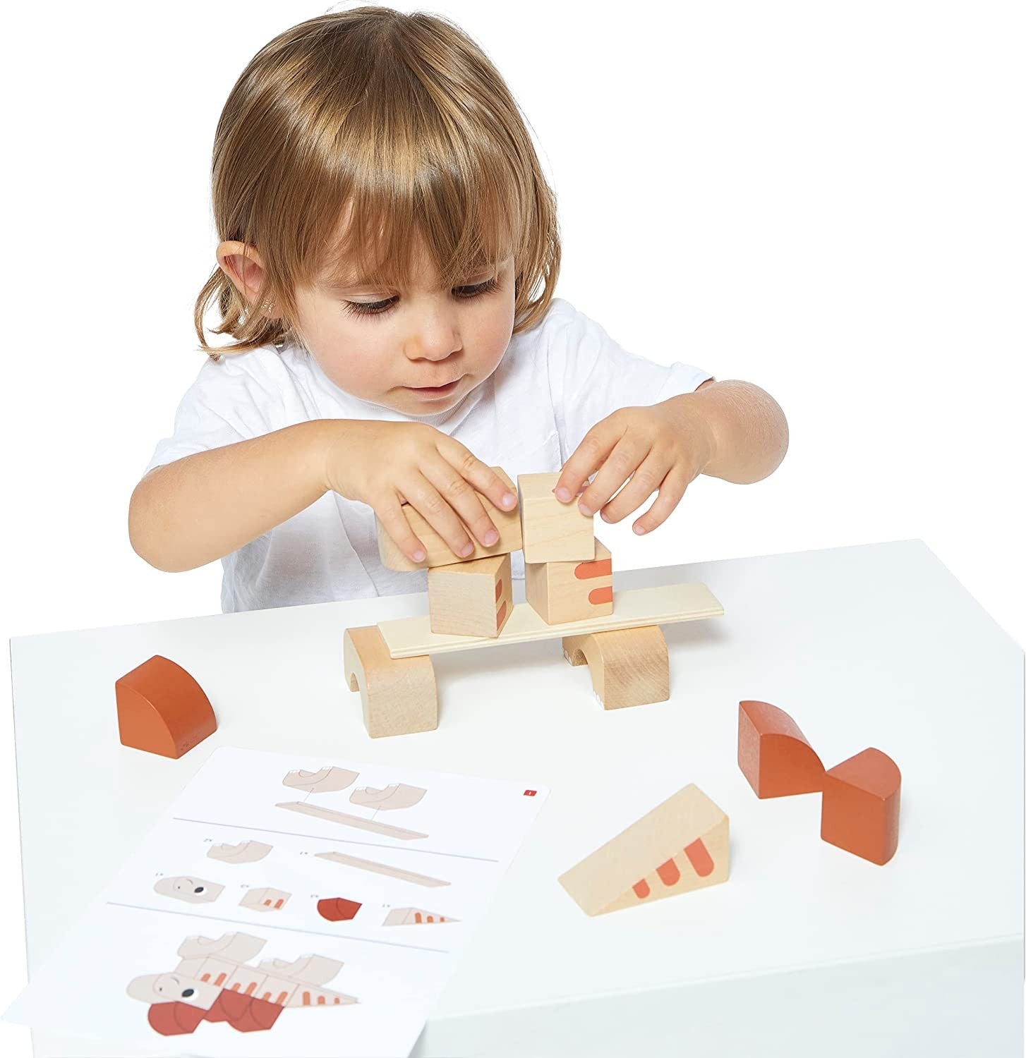 Juego de construcción Dinosaurios - Cubikosaurus - Janod J05833-