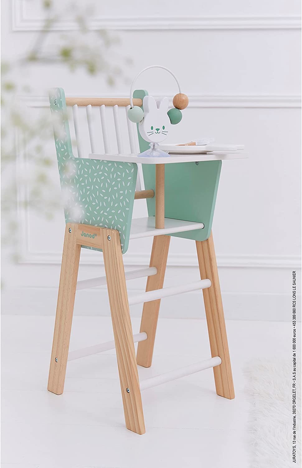 Trona de madera para muñecos - Janod J05901