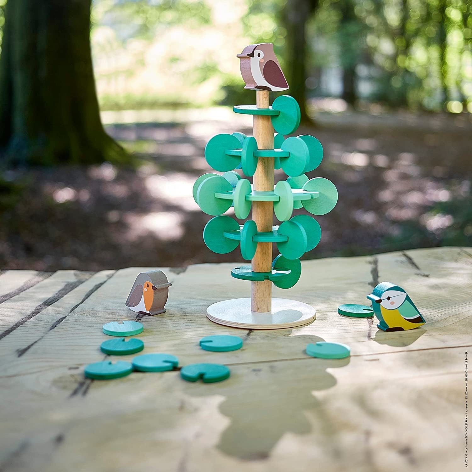 Juego de construcción de madera Árbol para montar - Janod J08646