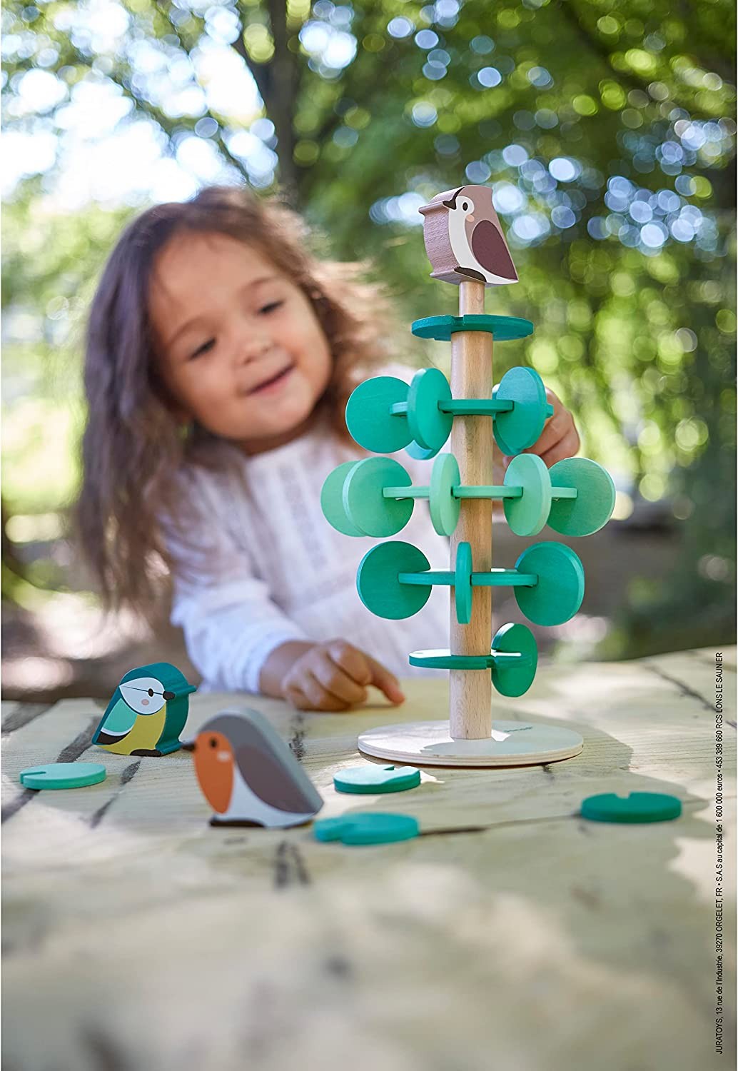 Juego de construcción de madera Árbol para montar - Janod J08646