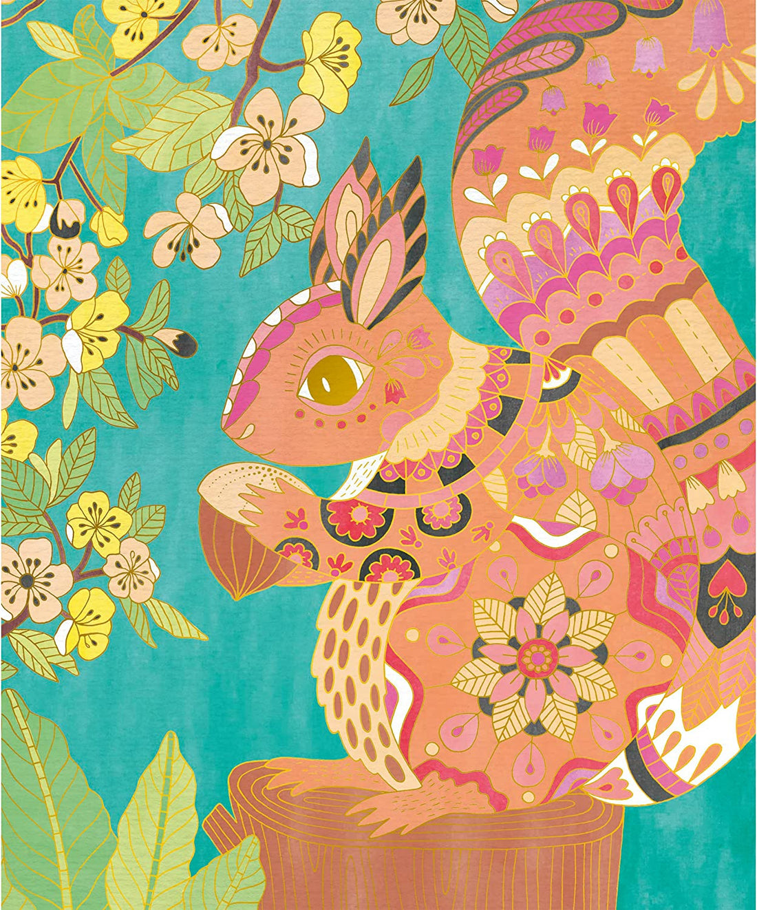 Estuche pintura acuarela Cuadros Dorados Pintura acuarela Jardín - J07965