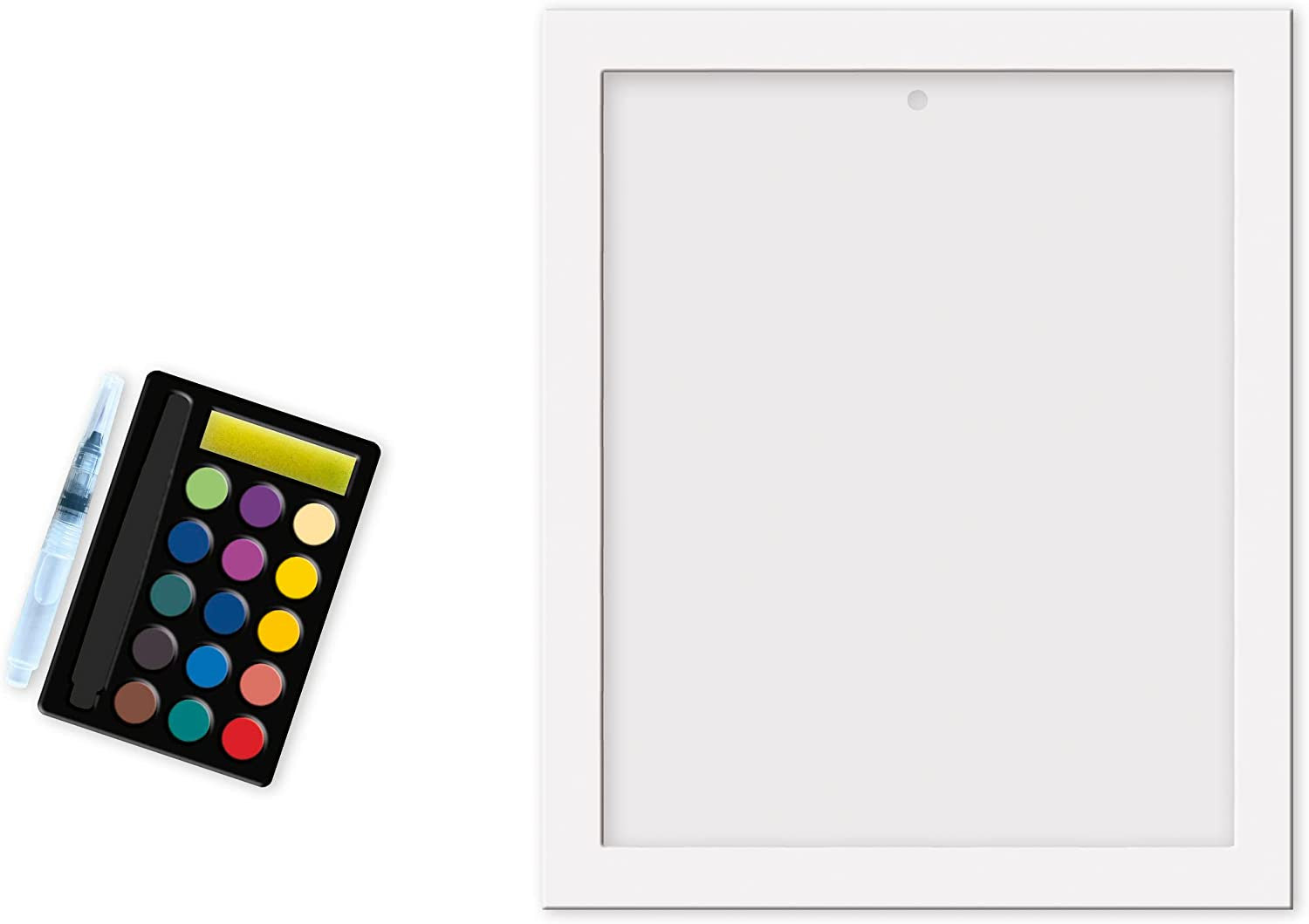 Estuche pintura acuarela cuadros dorados bailarinas - janod j07964