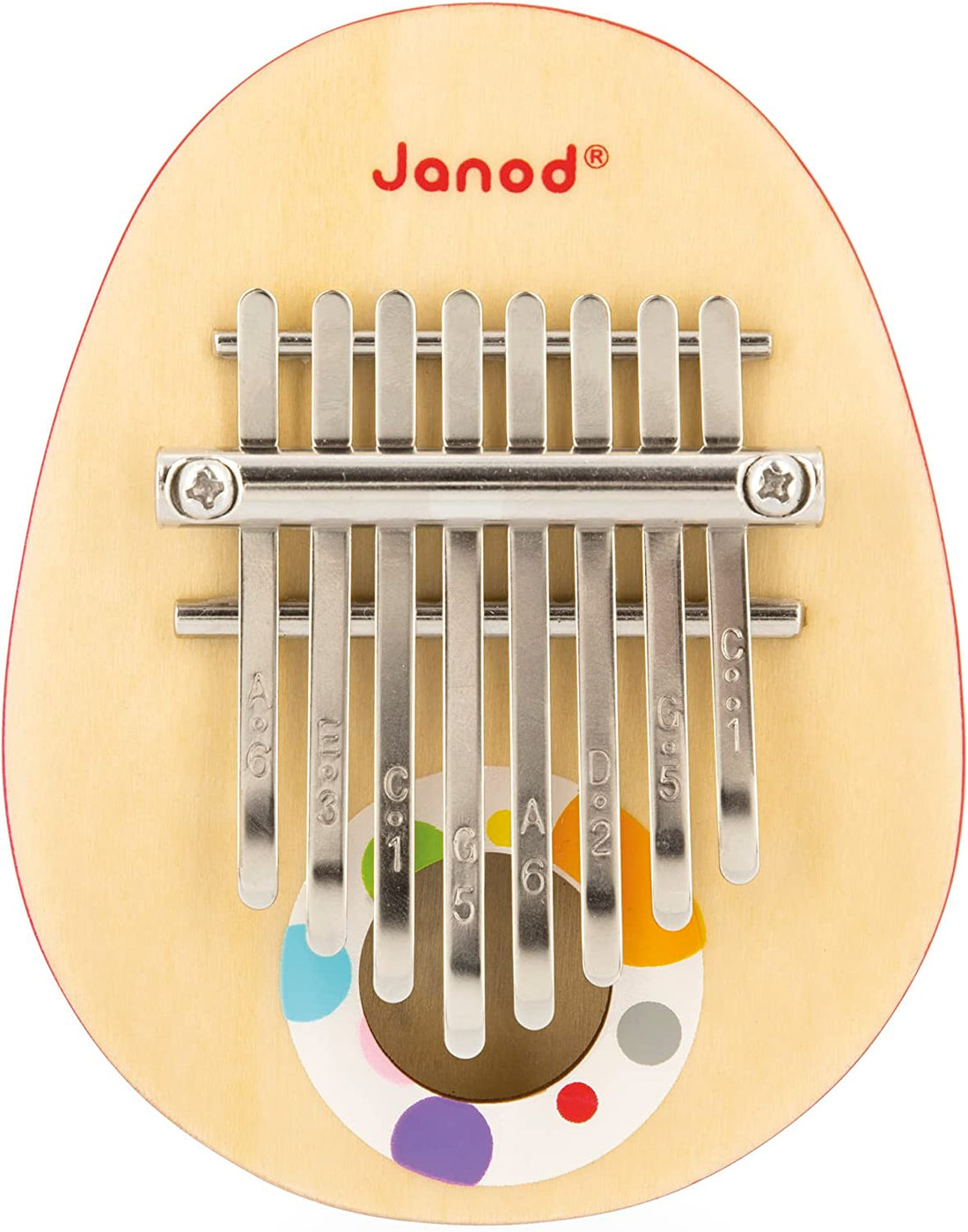 Instrumento musical Kalimba de madera - Janod J076420