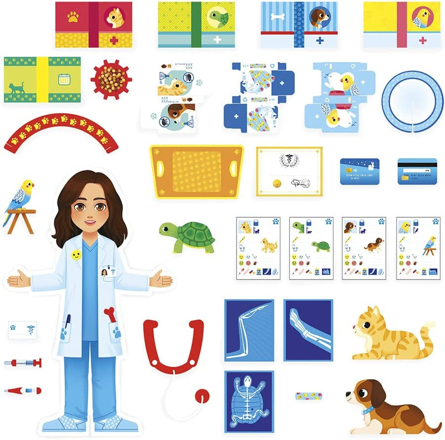 Juego de imitación Un día en el veterinario - Janod J06622