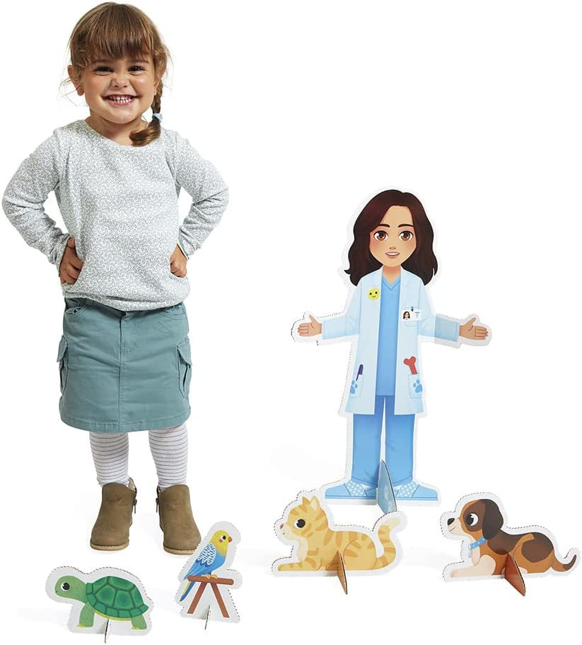 Juego de imitación Un día en el veterinario - Janod J06622