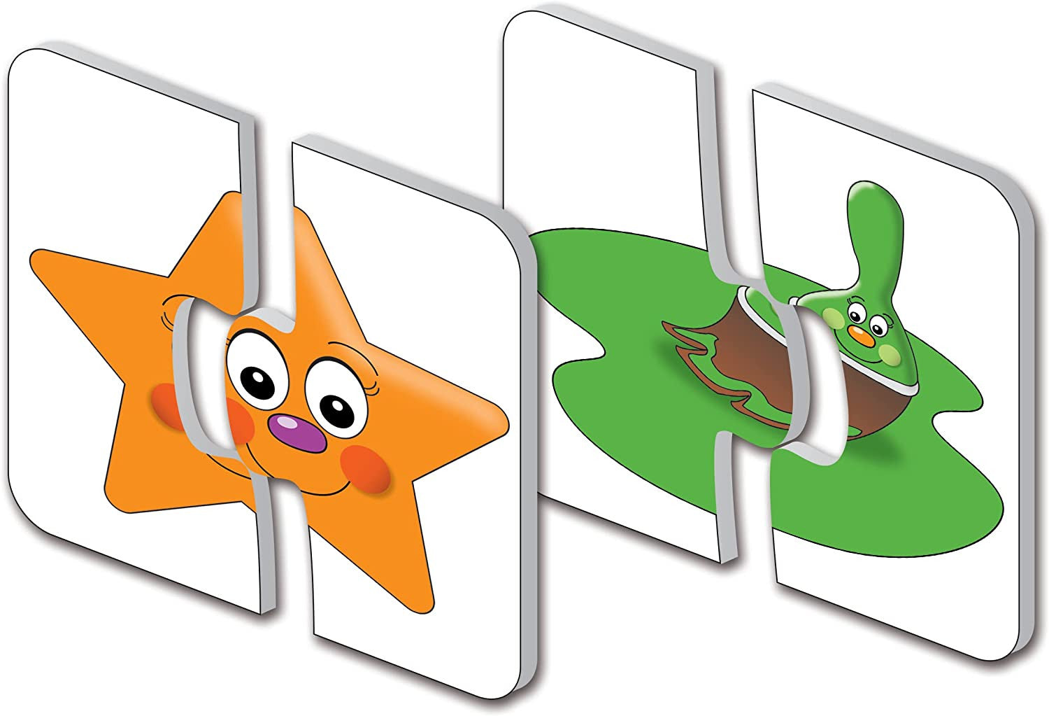 Mi primer juego de mitades colors & shapes - learning journey f115275