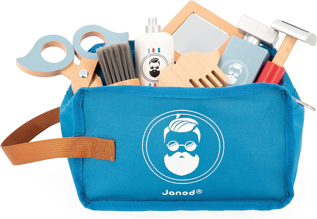 Juego de imitación Maletín de Barbero infantil - Janod J06552