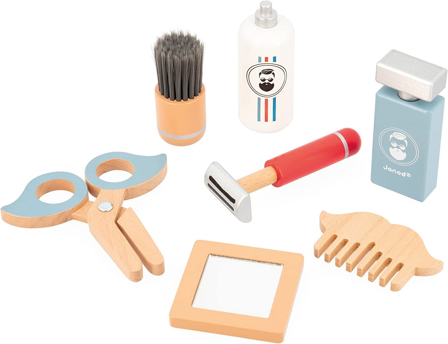 Juego de imitación Maletín de Barbero infantil - Janod J06552