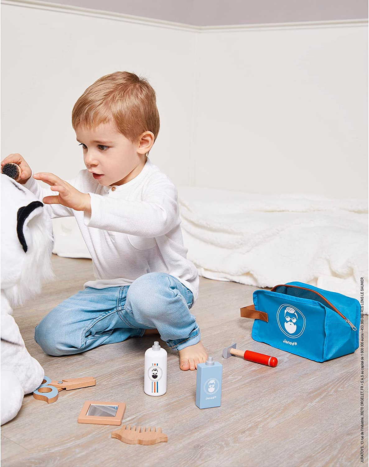 Juego de imitación Maletín de Barbero infantil - Janod J06552