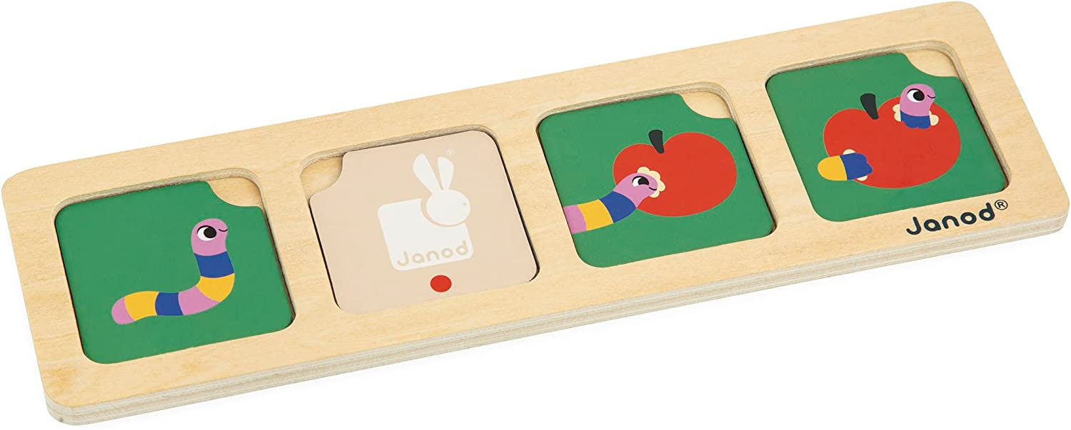 Juego pedagógico Tarjetas de secuencias El Jardín - Janod J05083