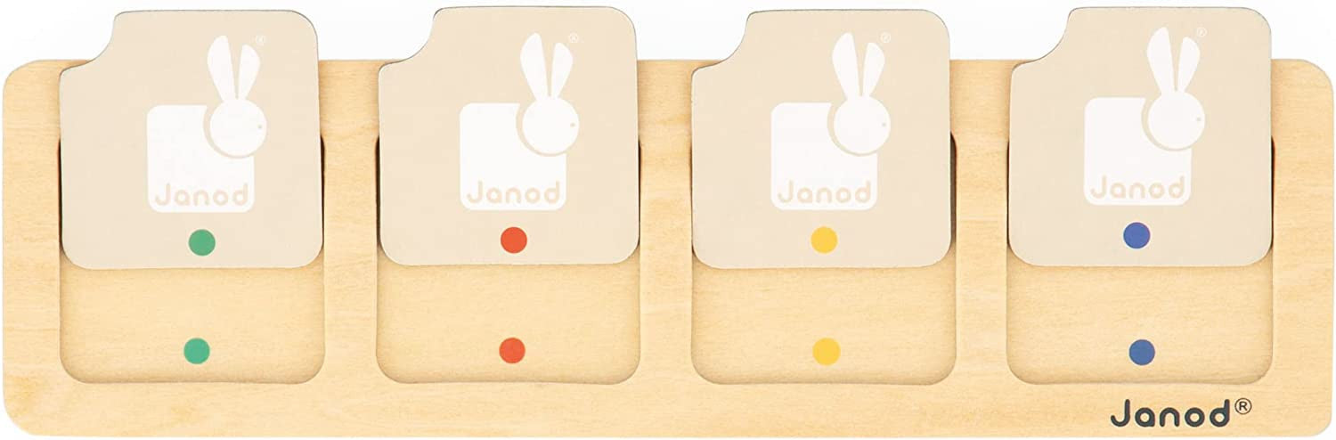 Juego pedagógico Tarjetas de secuencias El Jardín - Janod J05083
