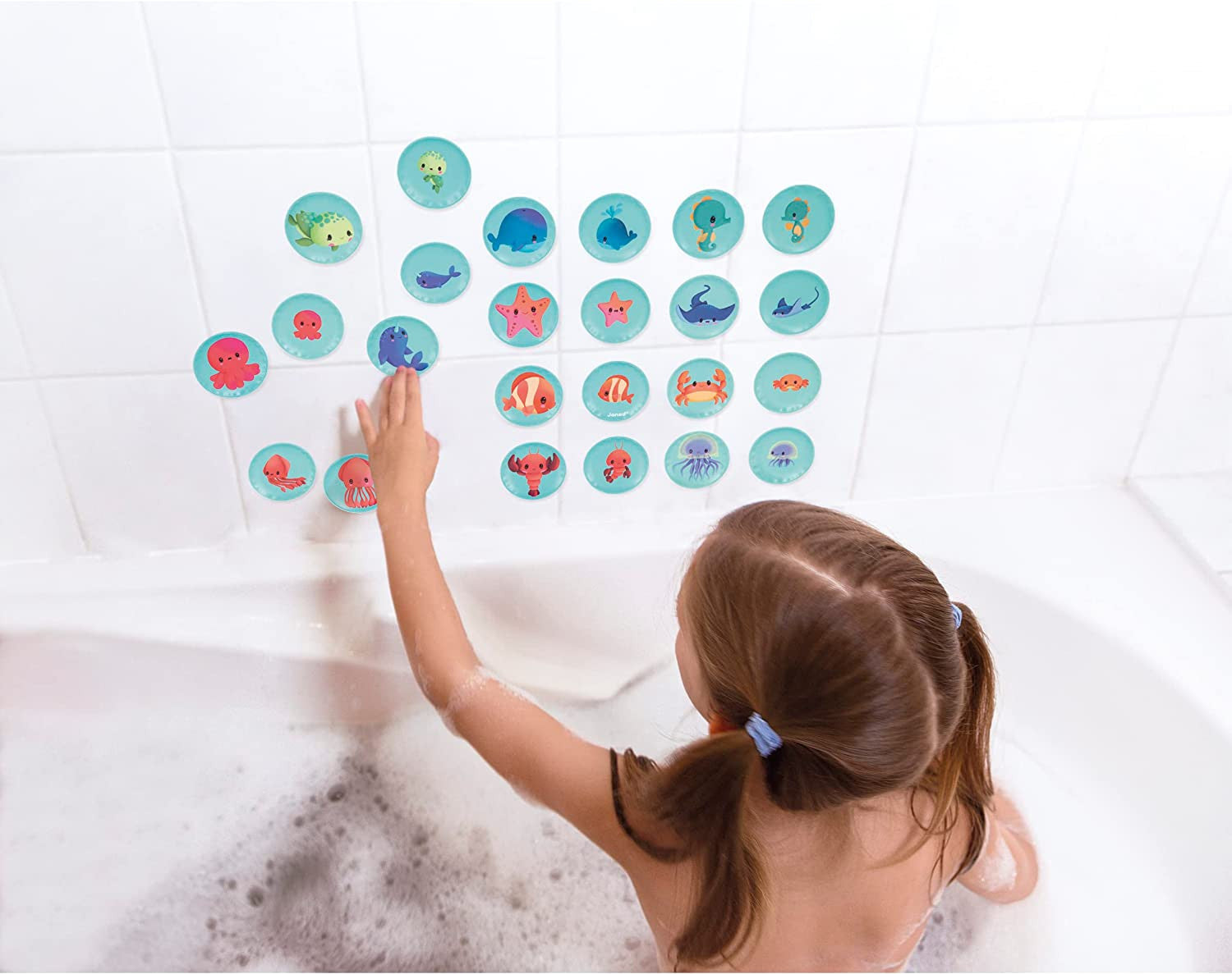 My Baby Animals Memory Bath Set - Janod J04723