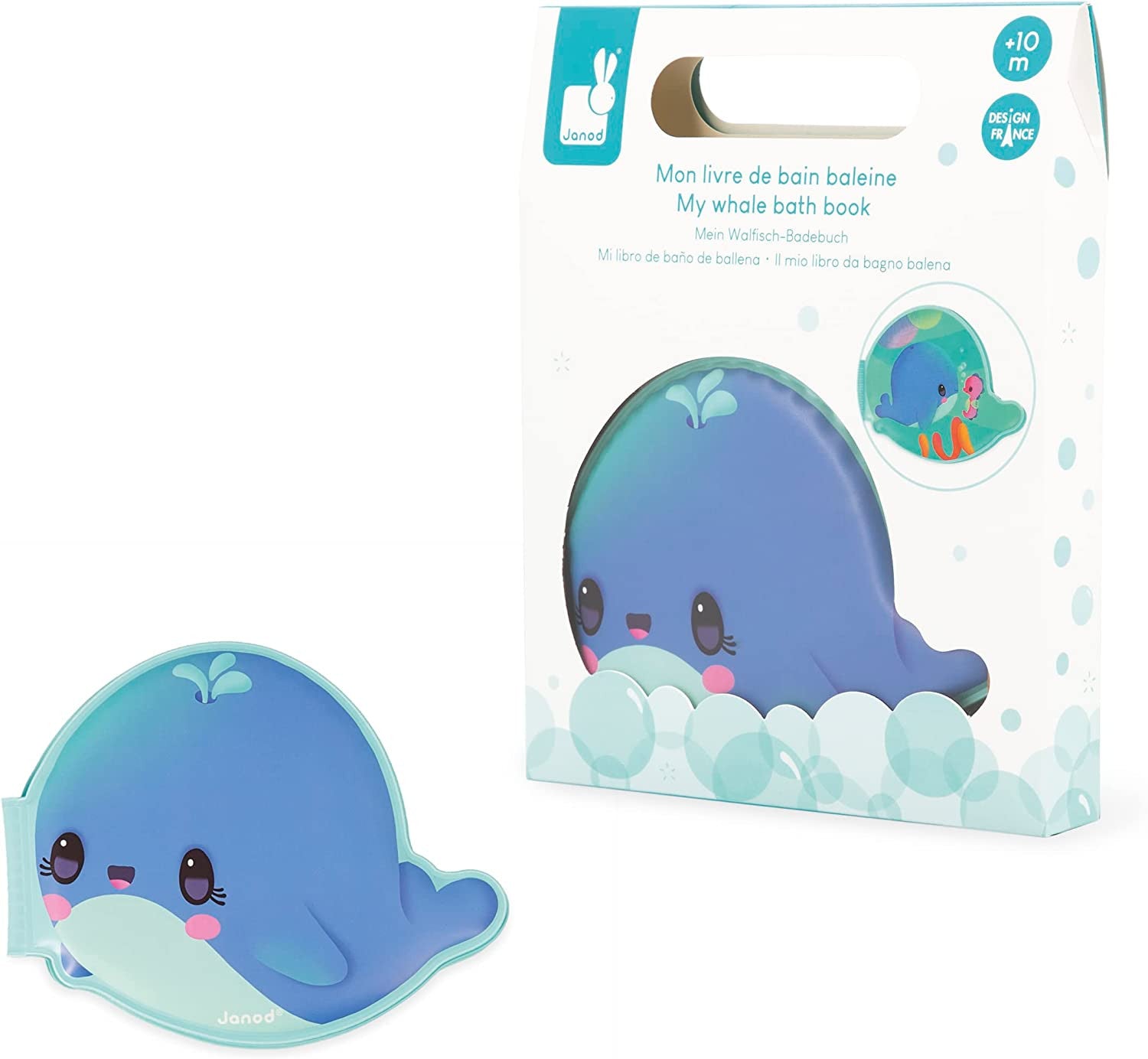 Libro de baño la ballena - j04720